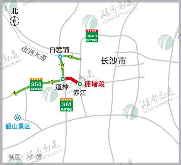 最新湘潭科目三线路图：湘潭科目三全新路线图发布