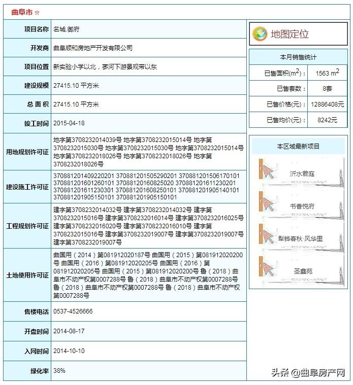 曲阜水岸雅居最新动态｜曲阜水岸雅居最新资讯速递