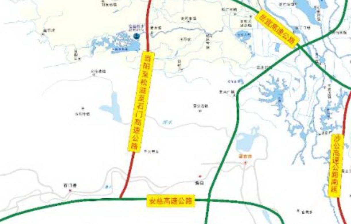 全新发布！湖南省高速公路网络详图解析版